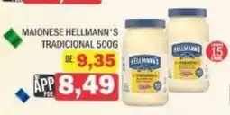 Supermercados Mendonça Maionese hellmann's tradicional oferta