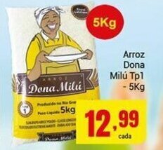 Arroz Dona Milu Tp1 5kg