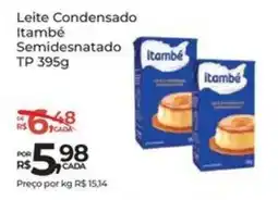 Super Luna Leite Condensado Itambé Semidesnatado oferta