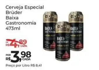 Super Luna Cerveja Especial Brüder Baixa Gastronomia oferta