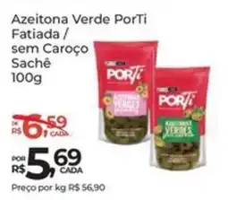 Super Luna Azeitona Verde Porti Fatiada / sem Caroço Sachê oferta