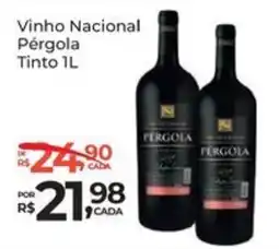 Super Luna Vinho Nacional Pergola Tinto oferta