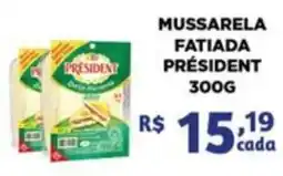 Bahamas Mix Mussarela fatiada président oferta