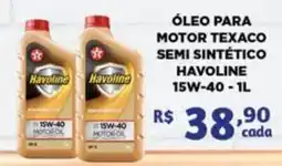 Bahamas Mix óleo para motor texaco semi sintético havoline 15w-40 oferta