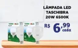 Bahamas Mix lâmpada led taschibra 20w 6500k oferta