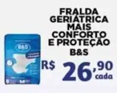 Bahamas Mix Fralda geriatrica mais conforto e protecao b&s oferta