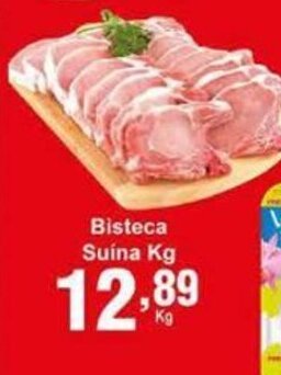 Rossi Supermercado Bisteca Suina 1kg oferta