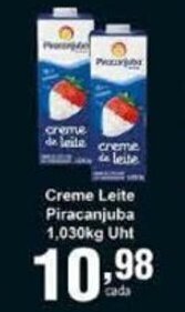 Rossi Supermercado Creme Leite Piracanjuba 1.030kg Uht Tp oferta