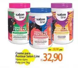 Atacadão Salon line - creme para pentear oferta