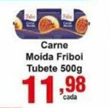 Rossi Supermercado Carne Moida Friboi Tubete 500g oferta