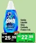 Max Atacadista Omo - sabão liquido oferta