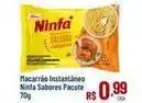 Max Atacadista Ninfa - macarrão instantâneo sabores pacote oferta