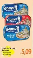 Atacadão Gomes da costa - sardinha oferta