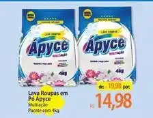 Atacadão Apyce - lava roupas em pó oferta