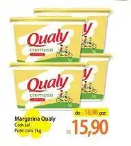 Atacadão Qualy - margarina com sal pote com oferta