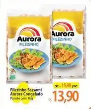Atacadão Aurora - filezinho sassami congelado oferta