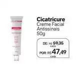 Drogal Cicatricure - creme facial antissinais oferta