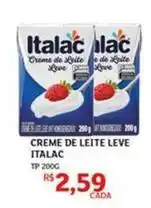Assaí Atacadista Italac - creme de leite leve oferta