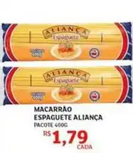 Assaí Atacadista Aliança - macarrão espaguete oferta