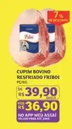 Assaí Atacadista Friboi - cupim bovino resfriado oferta