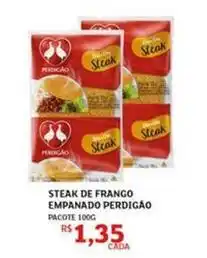 Assaí Atacadista Perdigão - steak de frango empanado oferta