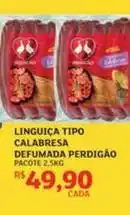 Assaí Atacadista Perdigão - linguiça tipo calabresa defumada oferta