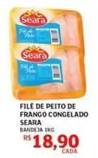 Assaí Atacadista Seara - filé de peito de frango congelado oferta