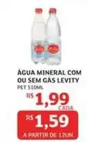 Assaí Atacadista Levity - agua mineral com ou sem gas oferta