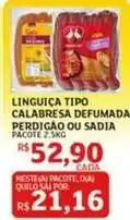 Assaí Atacadista Prezato sadia - linguiça tipo calabresa defumada oferta