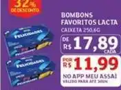 Assaí Atacadista Lacta - bombons favoritos oferta