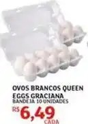 Assaí Atacadista Ovos brancos queen eggs graciana oferta