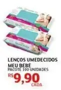 Assaí Atacadista Meu bebê - lenços umedecidos oferta