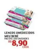 Assaí Atacadista Pacote - lenços umedecidos meu bebe oferta