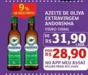 Assaí Atacadista Andorinha - azeite de oliva extravirgem oferta