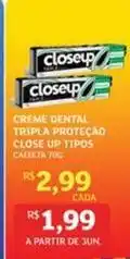 Assaí Atacadista Close up - creme dental tripla protecao oferta