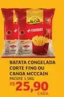 Assaí Atacadista Pacote - batata congelada corte fino ou canoa oferta