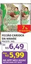 Assaí Atacadista Da mamãe - feijão carioca oferta