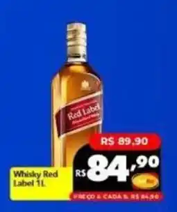 Supermercados Rex Whisky Red Label oferta