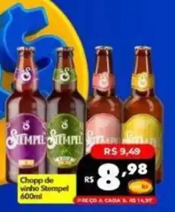 Supermercados Rex Chopp de vinho Stempel oferta