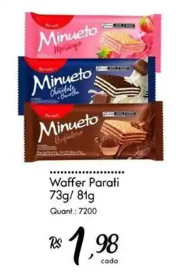 Giassi Supermercados Waffers parati oferta