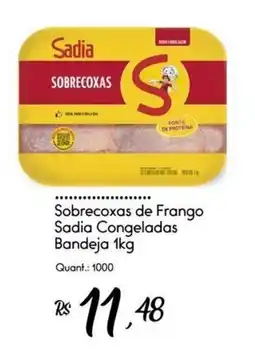 Giassi Supermercados Sobrecoxas de frango oferta