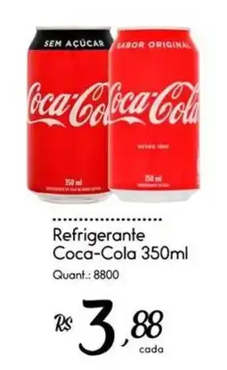 Giassi Supermercados Refrigerante Coca-Cola 350ml oferta