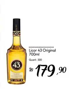 Giassi Supermercados Licor 43 original oferta