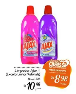 Giassi Supermercados Limpador ajax 1l oferta