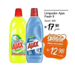 Giassi Supermercados Limpador ajax fresh 1l oferta