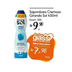 Giassi Supermercados Saponáceo cremoso girando sol oferta