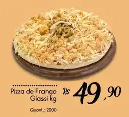 Giassi Supermercados Pizza de Frango Giassi kg oferta