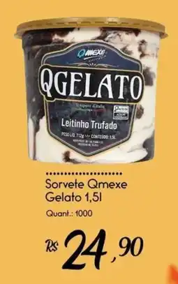 Giassi Supermercados Sorvete Qmexe Gelato oferta