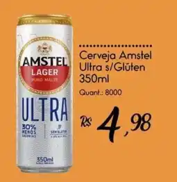Giassi Supermercados Cerveja Amstel Ultra s/glúten oferta