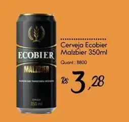 Giassi Supermercados Cerveja Ecobier malzbier oferta